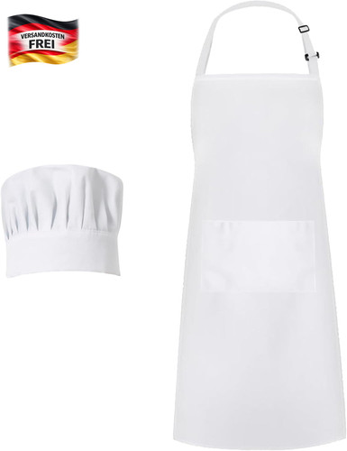 Koch kostüm unisex mit - koch,