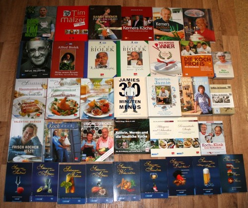 Kochbücher starköche - 36,